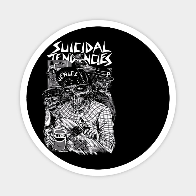 Suicidal Tendencies Magnet by Journalland